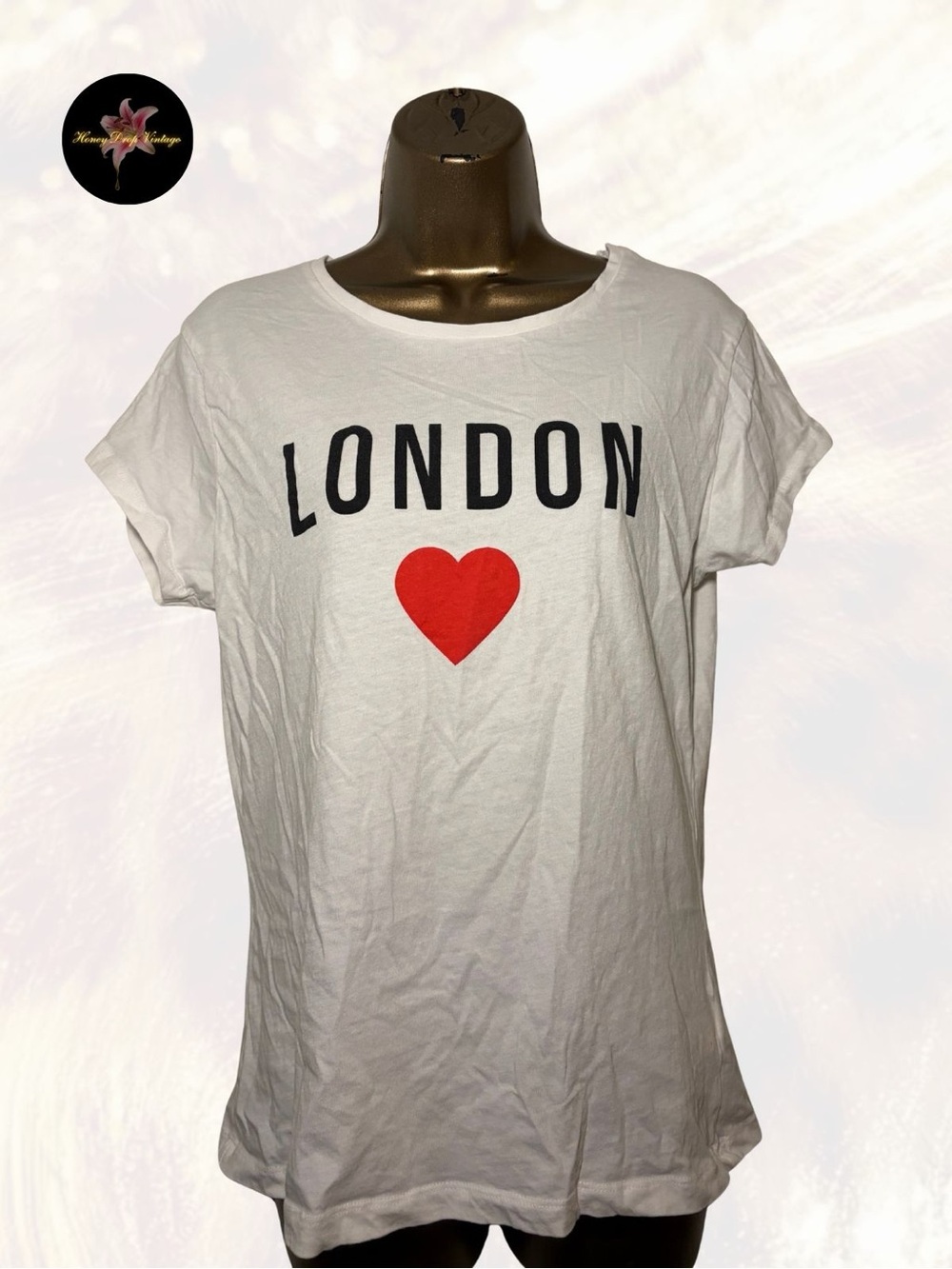 Primark London Heart Graphic Tee